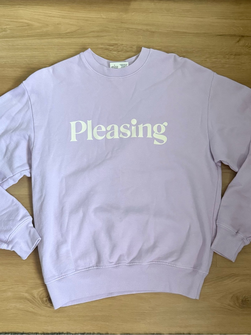 Harry Styles Pleasing Lavender Crewneck